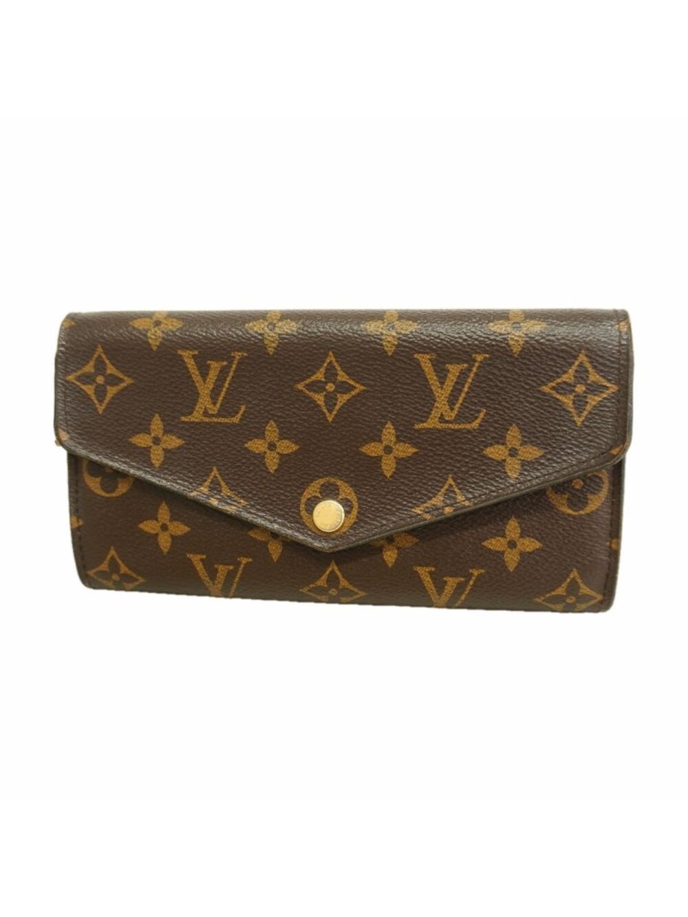 Louis Vuitton Wallet Monogram Portefeuille Sarah Coquelicot